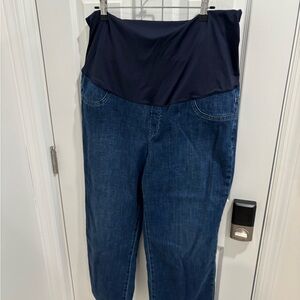 Women's Blue Maternity Jeans